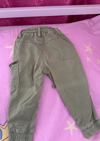 Zara Taşlı kelebek nakışlı kız çocuk pantolon