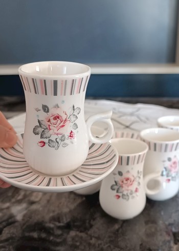 Acar home 6 kısılık fıncan takımı
