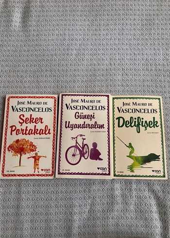 José Mauro de Vasconcelos 3 Kitap Seti