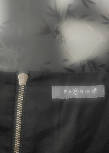 Siyah Uzun V Yakalı Drapeli Kadın Elbise - Görsel 2