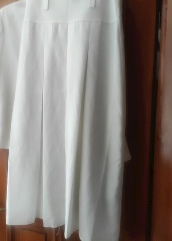 Beyaz Kadın Blazer Ceket - Görsel 7