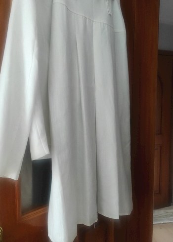 Beyaz Kadın Blazer Ceket - Görsel 6