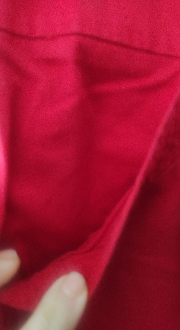 Düğmeli Kırmızı Mini Etek - Görsel 4