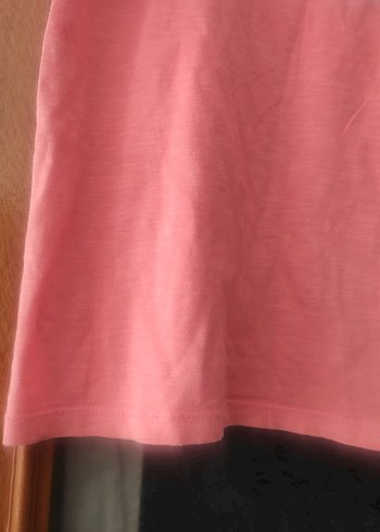 Baskılı Pembe Kız Tişörtü, Kısa Kollu - Görsel 3