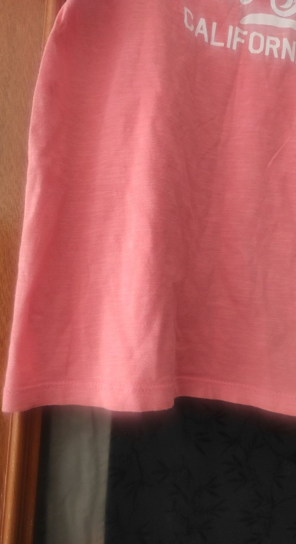 Baskılı Pembe Kız Tişörtü, Kısa Kollu - Görsel 3