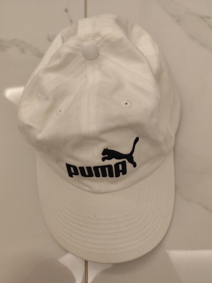 Puma Beyaz Siyah Logo Kadın Beyzbol Şapkası - Görsel 3