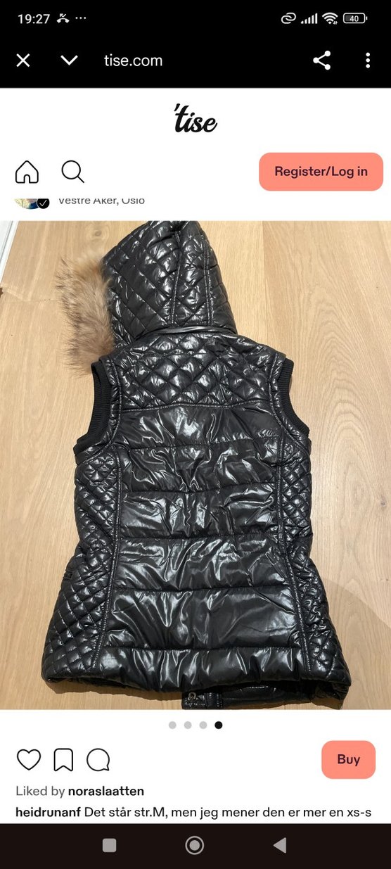 orjinal Kürk Detaylı Siyah Kadın Yelek - Görsel 4