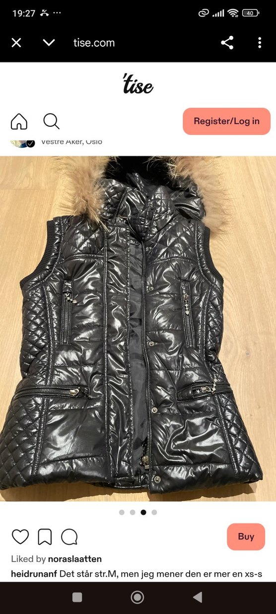 orjinal Kürk Detaylı Siyah Kadın Yelek - Görsel 3