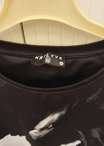 Gri Baskılı Kadın Sweatshirt, Uzun Kollu, Salaş - Görsel 4