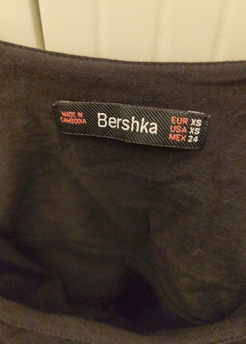 Siyah Fırfırlı Mini Crop Top - Görsel 3