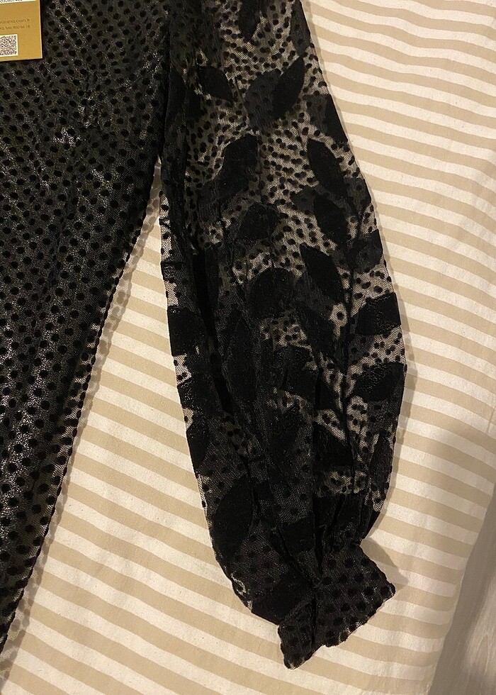 Womma siyah abiye elbise - Görsel 2