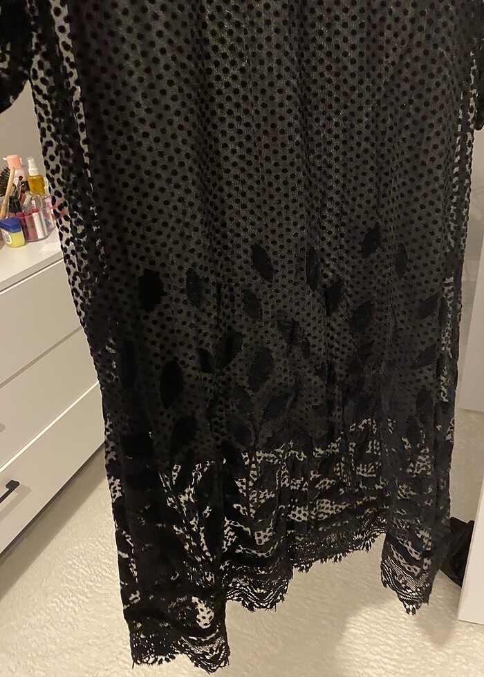 Womma siyah abiye elbise - Görsel 3