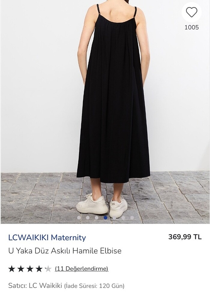 Lc waikiki hamile elbisesi - Görsel 2