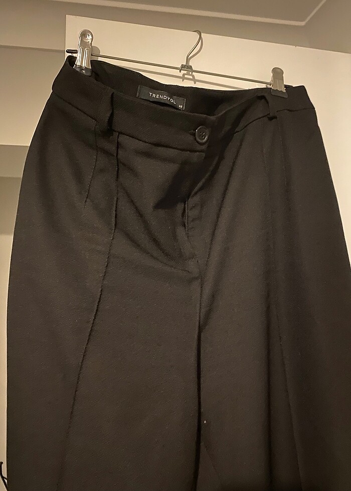 Milla Siyah kumaş pantolon - Görsel 4