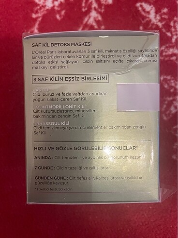 Beden Renk Kil maskesi