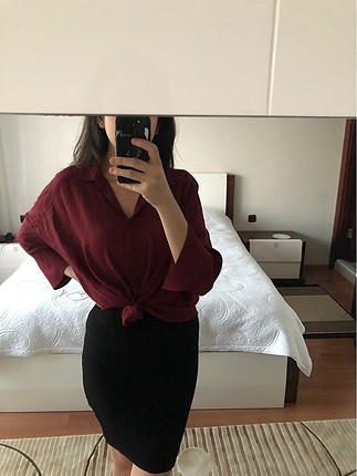 s Beden Bershka mini kalem etek
