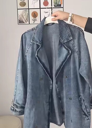 42 Beden Denim kot ceket