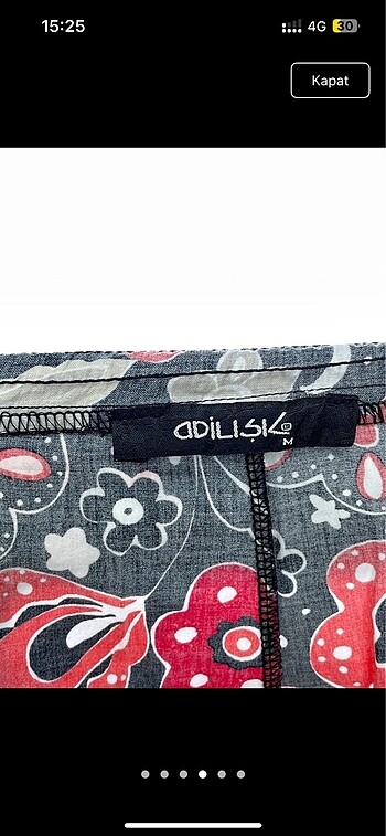 Adil Işık Adil Işık y2k desenli elbise