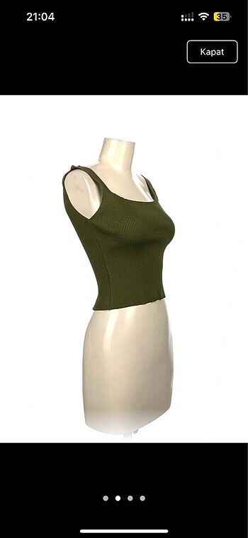 Zara Fitilli crop triko üst