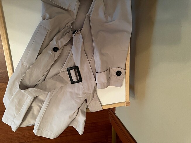 s Beden gri Renk Garzia Trenchcoat Yeni 36/38