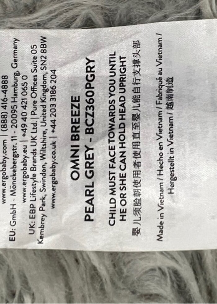 Ergobaby kanguru - Görsel 3