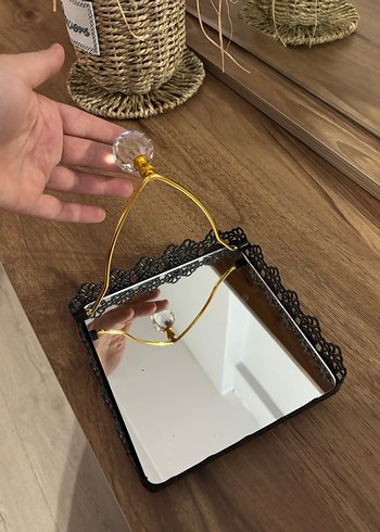 Dantel Detaylı peçetelik, metal peçetelik - Görsel 4