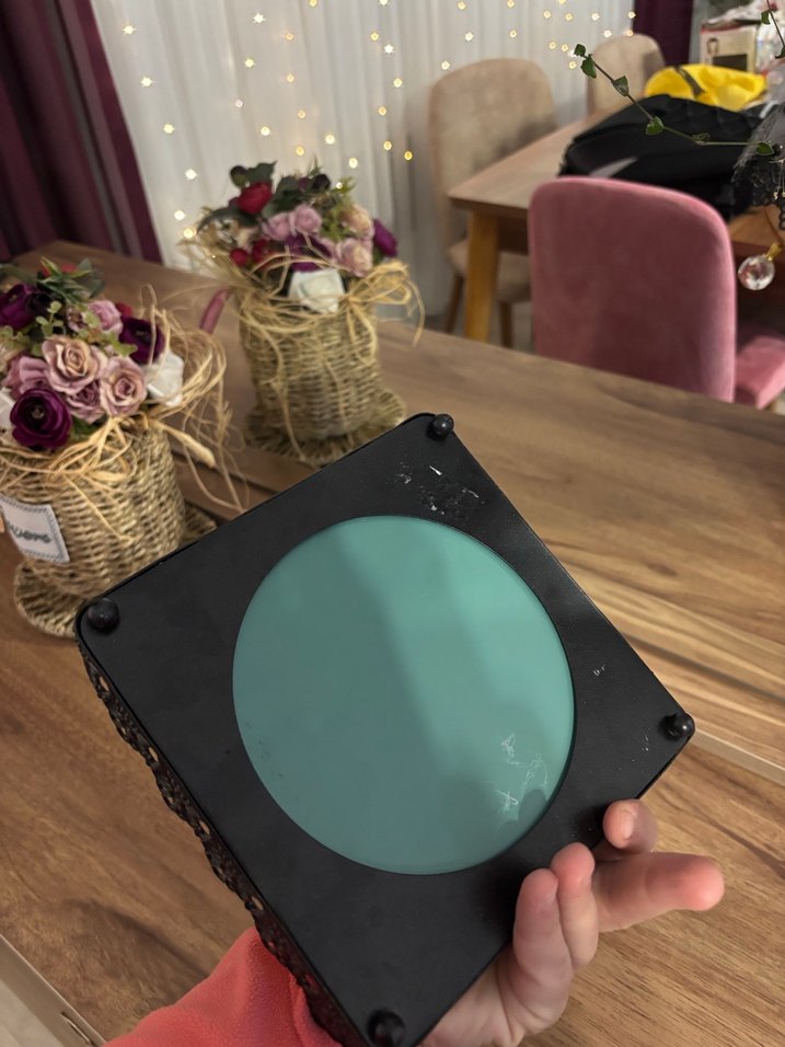 Dantel Detaylı peçetelik, metal peçetelik - Görsel 3