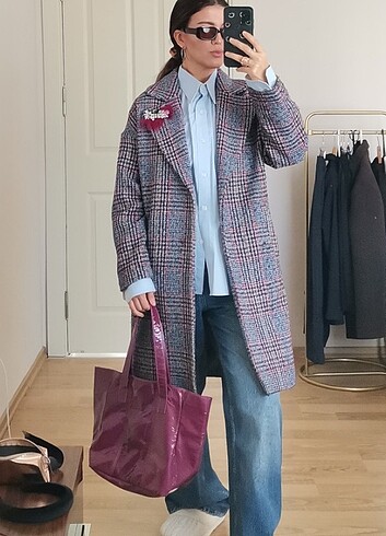 Çok şik oversize kaban 