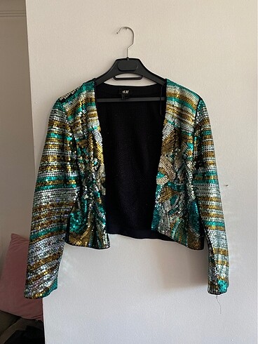 H&m pul payet ceket