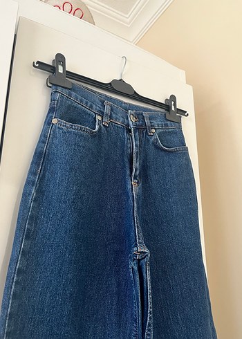 Lacivert plazzo pantolon - Görsel 2