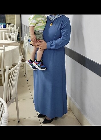 Sade şık abiye elbise