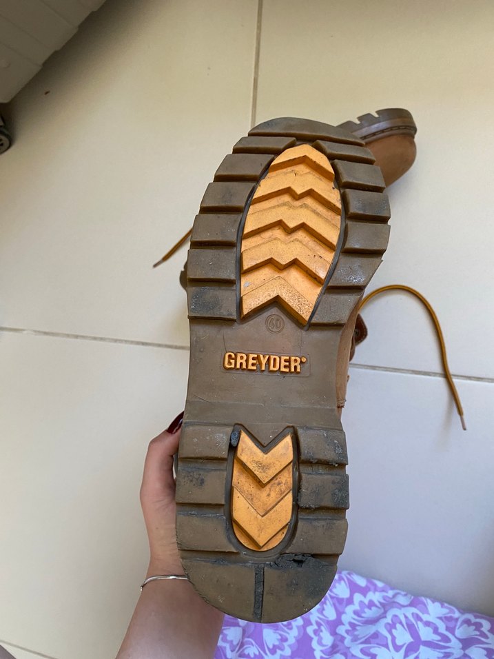 Kahverengi Deri Kadın Günlük Dolgu Topuk Bot - Görsel 5