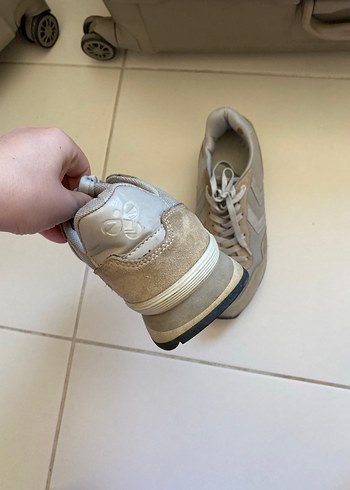 Bej Gri Günlük Kadın Spor Ayakkabı - Görsel 5