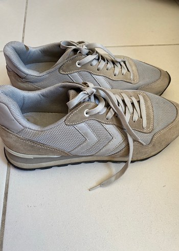 Bej Gri Günlük Kadın Spor Ayakkabı - Görsel 4