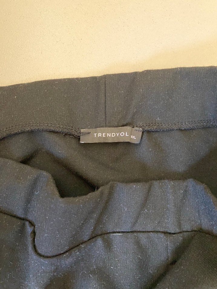 Siyah Düz Mini Etek - Görsel 3