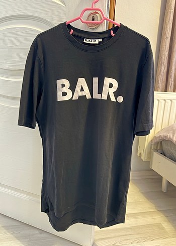 m Beden siyah Renk Orijinal Unısex BALR. Siyah Tişört