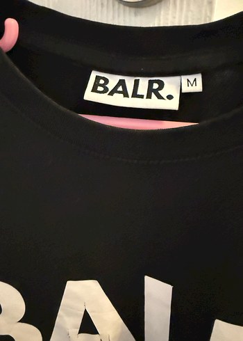 m Beden Orijinal Unısex BALR. Siyah Tişört