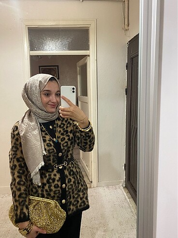 Diğer Leopar ceket hırka