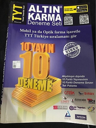 Altın Karma 8 adet TYT denemesi