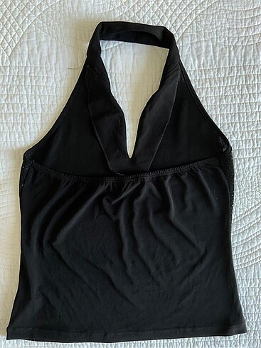Simli Crop Bluz