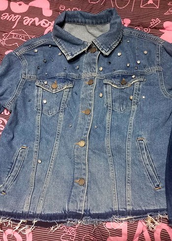 Beymen Mavi Düğmeli Kadın Denim Ceket - Görsel 7