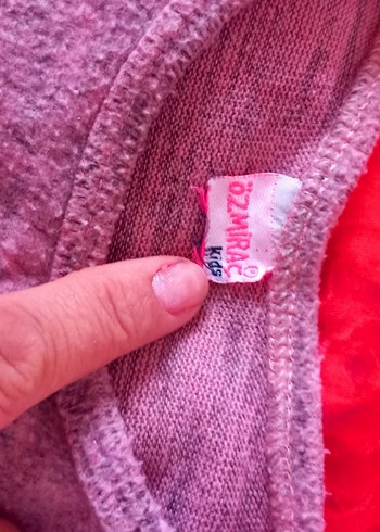 Kız Çocuk Renkli Baskılı Uzun Kollu Sweatshirt - Görsel 2