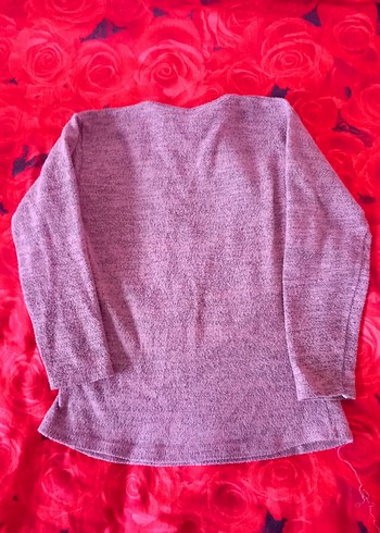 Kız Çocuk Renkli Baskılı Uzun Kollu Sweatshirt - Görsel 3