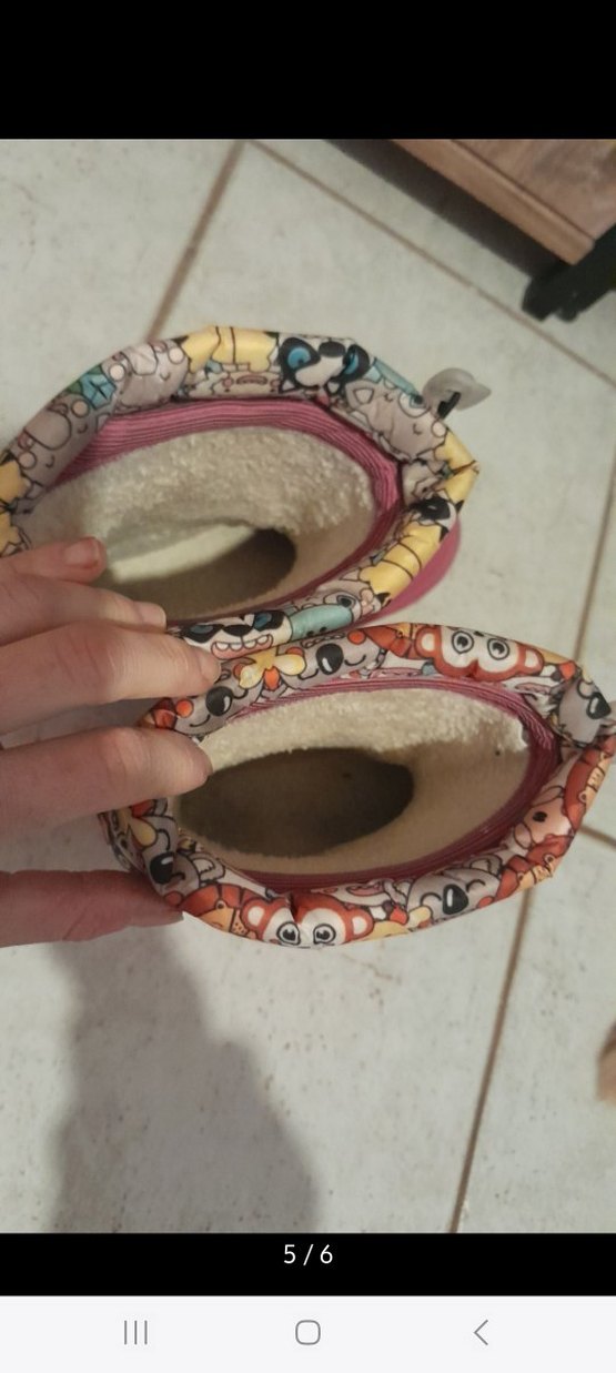 32 Numara Kız Çocuk Pembe Bot - Görsel 5