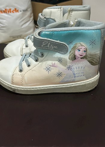 LC Waikiki Kız Çocuk Beyaz Sneakers Cırtcırtlı