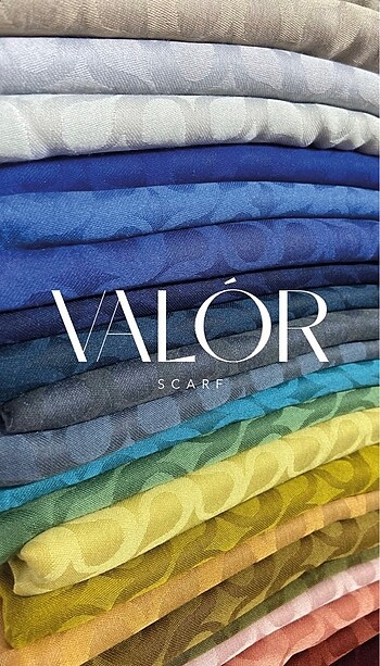 Valorscarf bloom desen şal