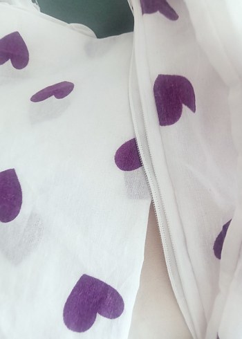 Mor Kalp Desenli Nevresim ve Çarşaf Seti - Görsel 4