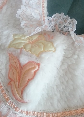 Nakışlı Beyaz ve Pastel Renkli paspası - Görsel 5