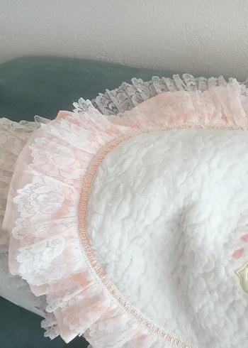 Nakışlı Beyaz ve Pastel Renkli paspası - Görsel 2