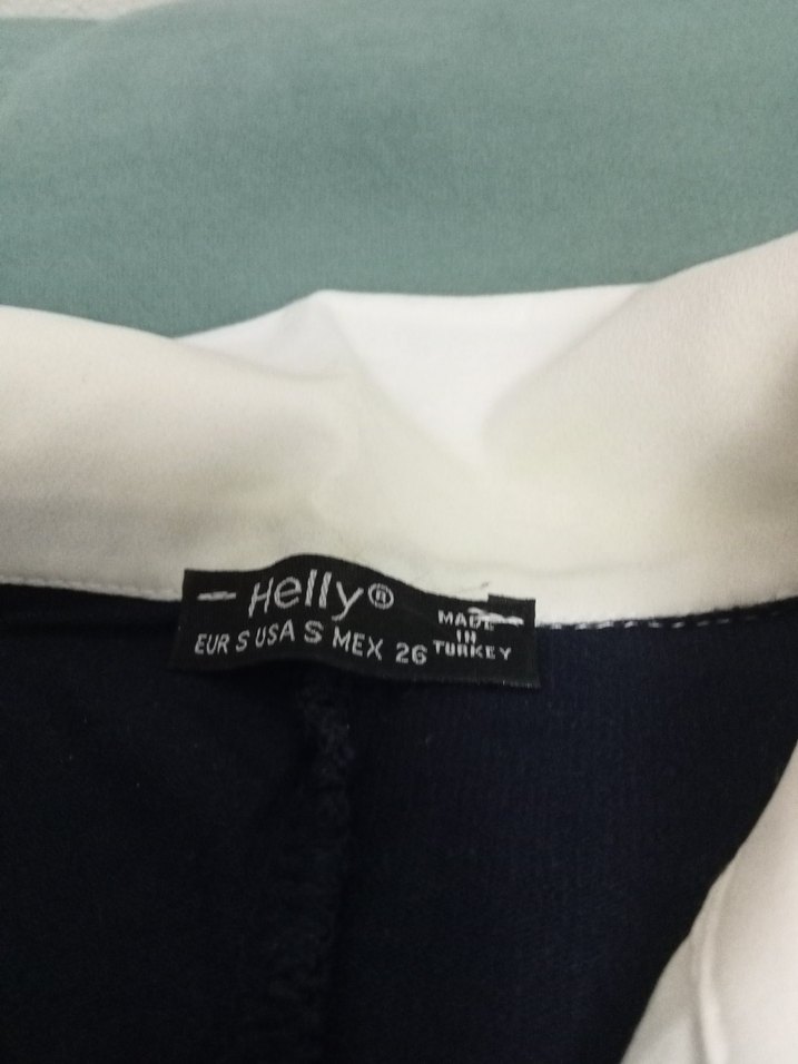 Lacivert Pamuklu Uzun Kollu Kadın Gömlek - Görsel 2